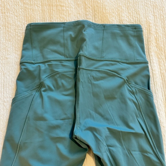 Lululemon Fast and Free HR Tight 25” Teal - Picture 10 of 11